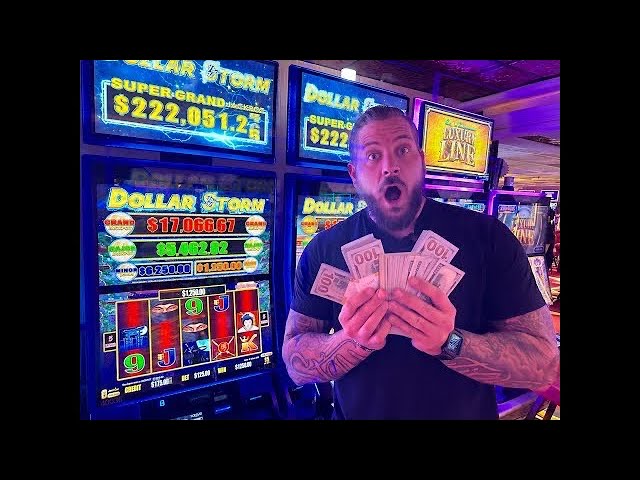 VEGAS MAN MAX BETS AND GETS BIGGEST JACKPOT EVER!