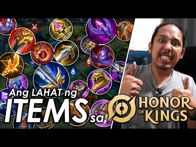 Ang Lahat ng Items sa Honor of Kings | HoK Pinoy Guide