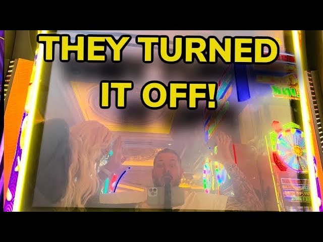 CASINO SHUT OFF THE MACHINE MASSIVE JACKPOT!