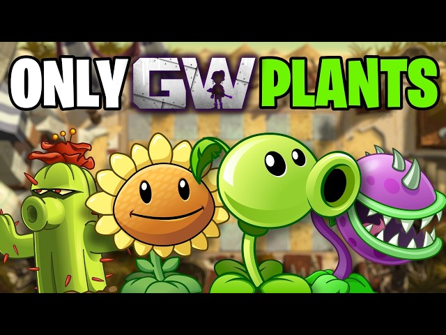 Can You Beat Plants Vs. Zombies 2 WITH ONLY Garden Warfare Plants?