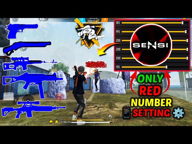 Free Fire Max Auto Headshot Trick 2024 Sensitivity 2gb, 3gb, 4gb Ram Headshot Sensitivity Setting