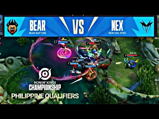 HOK PH Championship Qualifiers NEX vs BEAR Game 3 full highlights