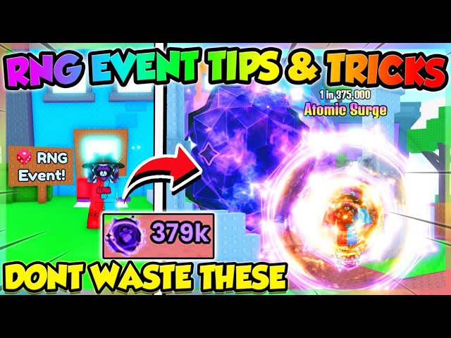 HOW TO GET GOOD PETS IN RNG EVENT!! TIPS & TRICKS!! (Pet Simulator 99 Roblox)