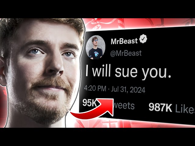 MrBeast Just Destroyed His Reputation (Cease & Desist / Suing Drama)