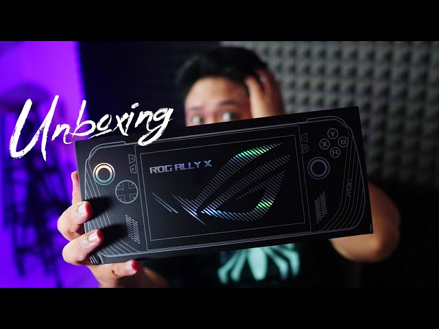 ROG Ally X UNBOXING! – GRABE NAMAN TO! BEST HANDHELD 2024