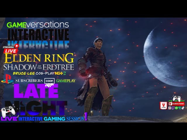 #eldenring DLC NG+2 PT25 (#ps4 #ps5) (SUBSCRIBERS LIVE CO-OP GAMEPLAY SESSION!)