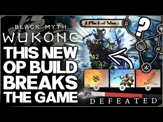 Black Myth Wukong – Get INFINITE Immobilize & Kill ANY Boss in Seconds – New Best OP Build Guide!