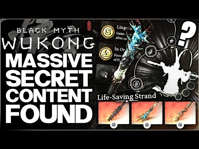 Black Myth Wukong – HUGE Unlocks You 100% Missed – ALL New NG+ Secrets, New Mythical Weapons & More!