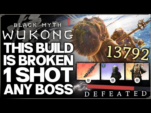 Black Myth Wukong – How to Kill ANY Boss in 1 Hit – GAME BREAKING Damage – New Best OP Build Guide!