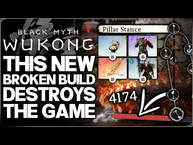 Black Myth Wukong – How to Kill ANY Boss in Seconds – New Best OVERPOWERED Build Weapon Combo Guide!