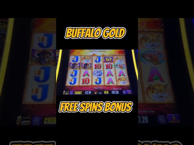 Buffalo Gold Slot- Buffaloooooo-#slots