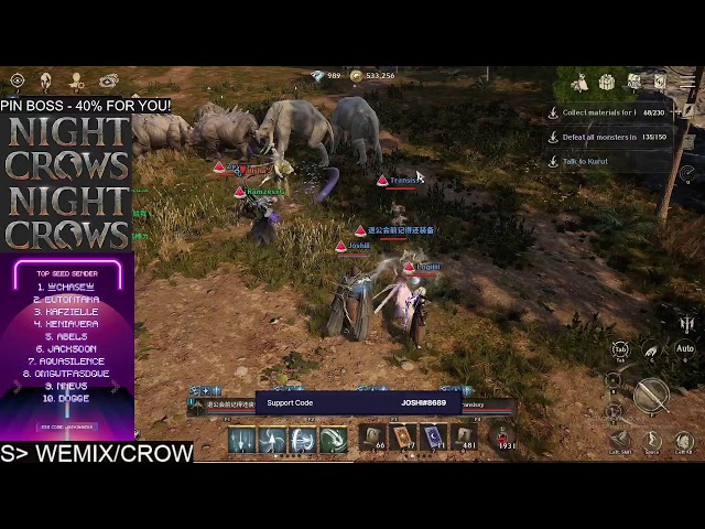 [FIL/ENG] – EAST 201 KNIGHT DAILY STREAMS | SSS CODE: JOSHI#8689 #nightcrows #nightcrowsglobal