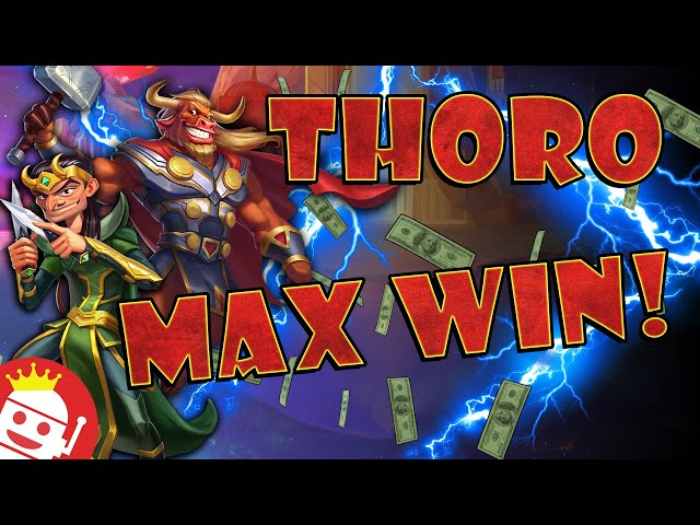 FIRST EVER THORO MAX WIN TRIGGER! NEW ELK SLOT!