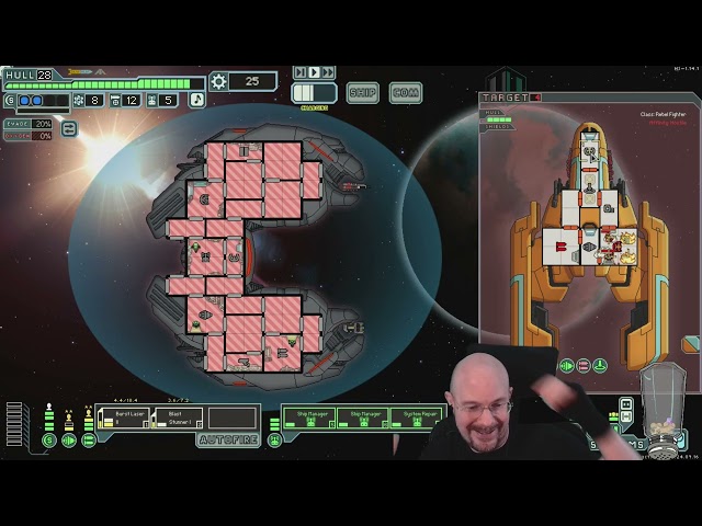 FTL Hard mode, WITH pause, Viewer Ships! ACP-001, 3rd run