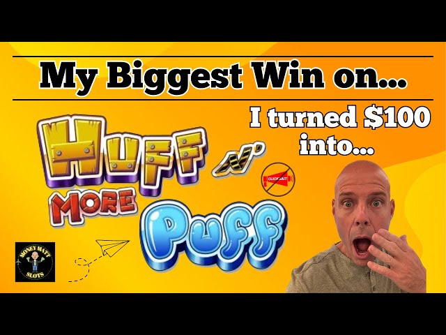 Huff N’ More Puff Slots Mansions Feature was Massive! #slots #mansion