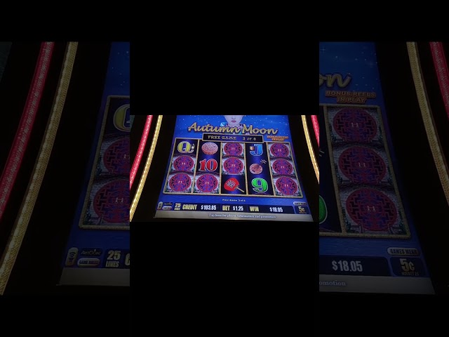 I WAS SHORT ONE AUTUMN MOON #CASINO #SLOT