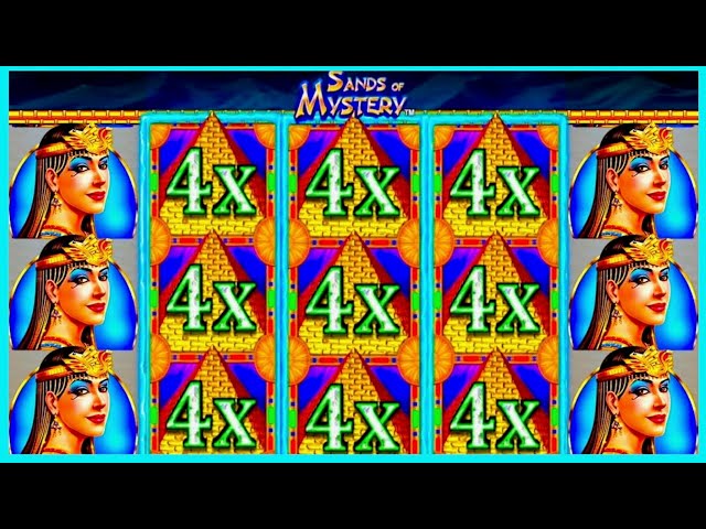 JACKPOT HANDPAY$300 BETSSANDS OF MYSTERY HIGH LIMIT SLOT MACHINE BUENO DINERO MUSEUM SLOTS