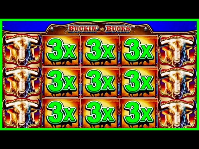 JACKPOT HANDPAY$450 BETSBUCKIN BUCKS HIGH LIMIT SLOT MACHINE BUENO DINERO MUSEUM SLOTS KONAMI