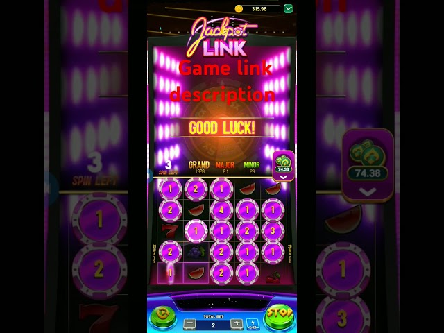 Jackpot link game #slot #casinogame #games #yono game tricks