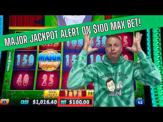 MAJOR JACKPOT on $100 max bet spin Huff & Even More Puff