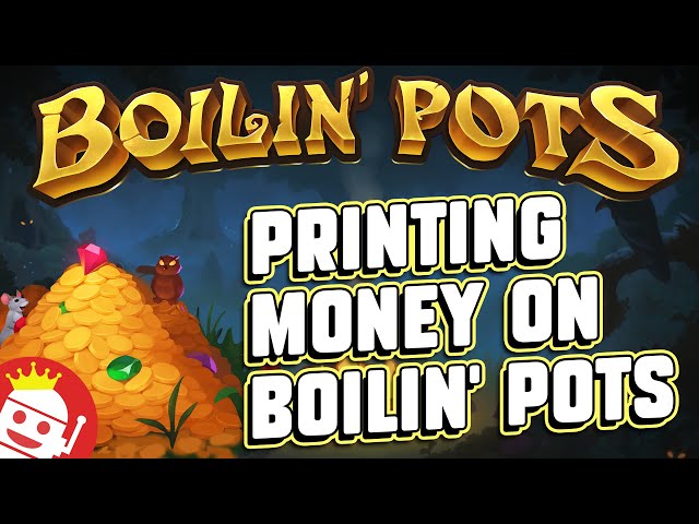 MASSIVE BIG WIN ON YGGDRASIL’S BOILIN’ POTS SLOT!