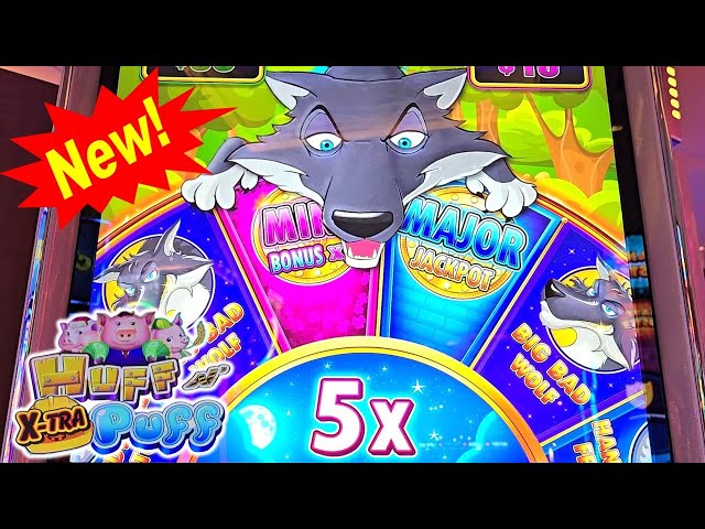 NEW SLOT HUFF N XTRA PUFF SLOT | New Las Vegas Slots | Live Slot Play | Venetian Casino Las Vegas