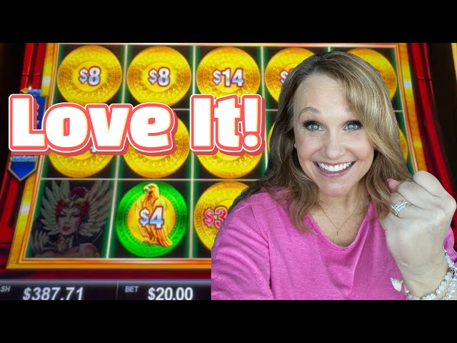 New Twist on a High Limit Slot Machine and I LOVE this Slot Bonus!!