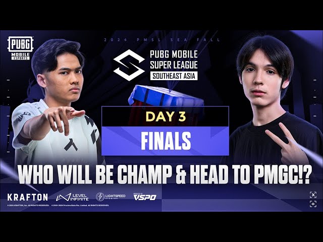 [PH] 2024 PMSL SEA DAY 3 FINALS | Fall | WHO WILL BE CHAMP & HEAD TO PMGC!?