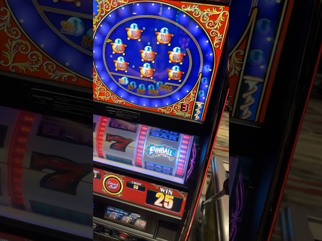 Pinball Bonus + a Backup Spin = WINNER #slots #casino #gambling #lasvegas #fun