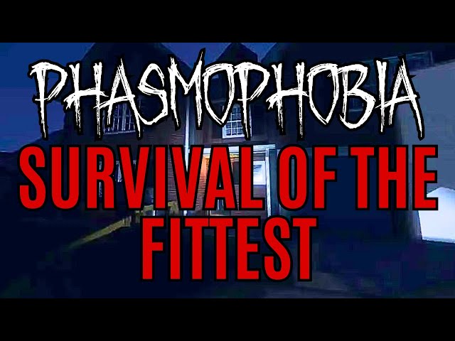 SURVIVAL OF THE FITTEST Weekly Challenge & Ghost Casino | Phasmophobia for beginners & all levels