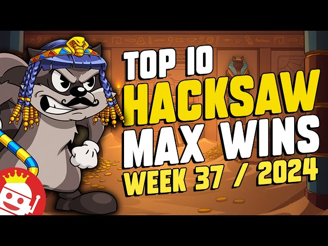 TOP 10 HACKSAW GAMING MAX WINS OF WEEK #37 – 2024