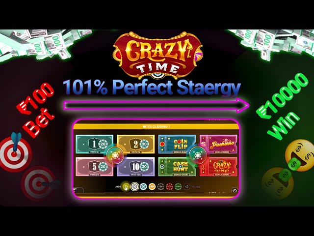 101% Perfect Winging Statergy Crazy Time Casino | How to Play Crazy Time Casino