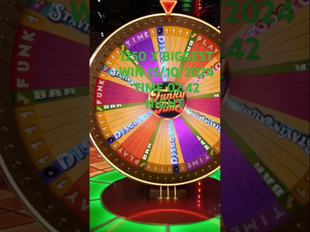 1250X biggest win funky time 15/10/2024 #casino #casinogame #slotmachine #gamblinggame #freespins