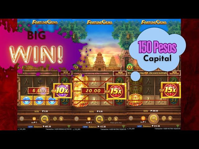 150 pesos capital X10 and X15 win! – Fortune Gems Jili.