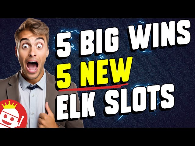 5 CRAZY BIG WINS ON 5 NEW ELK STUDIOS SLOTS!