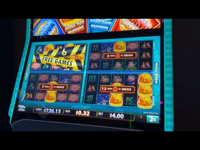 Awesome Huff N More Puff Slot Session! My Favorite Slot Machine!