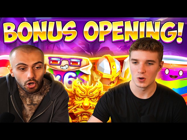 BONUS OPENING FULL OF SLOTS WE DON’T USUALLY PLAY!