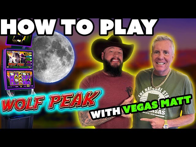 Conquering the WOLF PEAK Slot Machine with Vegas Matt