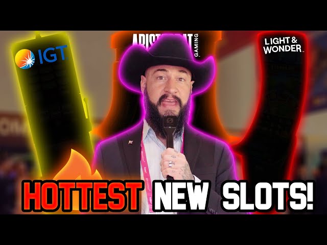 HOTEST NEW SLOTS for 2025! Interviews and first looks at upcoming casino games! G2E 2024 Coverage