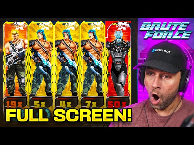 I SPUN in a MAX BET $112,000 SUPER BONUS on the *NEW* BRUTE FORCE SLOT!! (Bonus Buys)