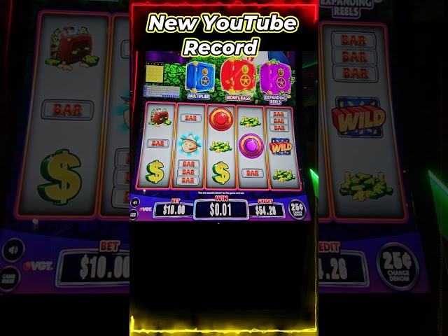 Live YouTube Record just recorded! * red screen * Mr Money Bags * #casino #slots