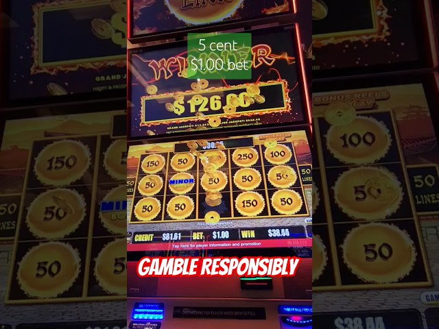 MINOR winning! Thank you Dragon Link for the prosper. #slot #casino #hardrocktampa