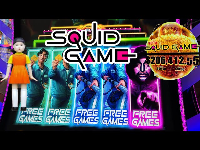 NEW SLOT! 1ST TIME PLAYING SQUID GAME SLOT MACHINE