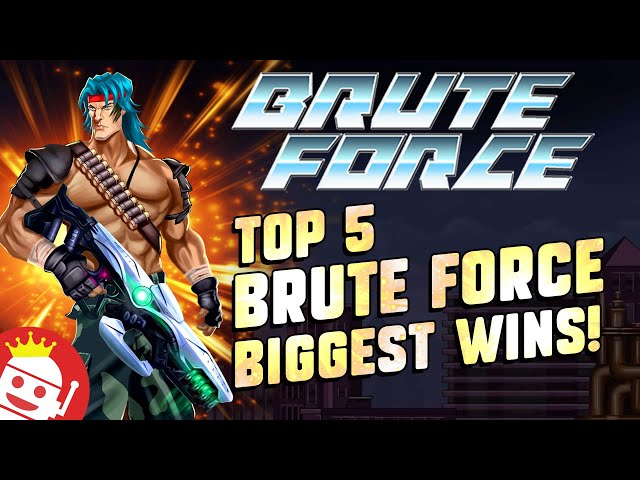 TOP 5 BRUTE FORCE SLOT BIGGEST WINS! 40,000x MAX WINS INCLUDED!