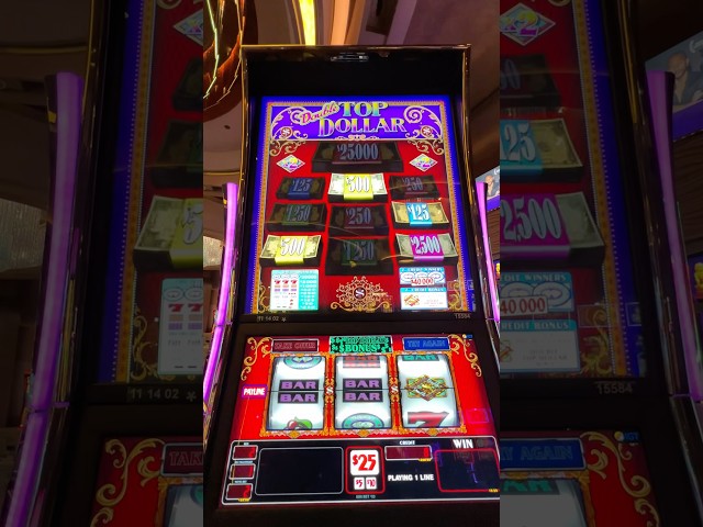 TOP DOLLAR BIG JACKPOT WIN! #casino #jackpot #shorts