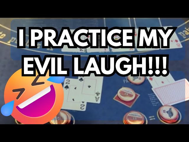 ULTIMATE TEXAS HOLD ‘EM! I PRACTICE MY EVIL LAUGH!!