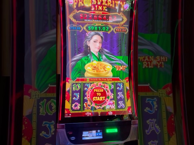 Will Prosperity Link Slot be Prosperous? #slots #shorts #casino