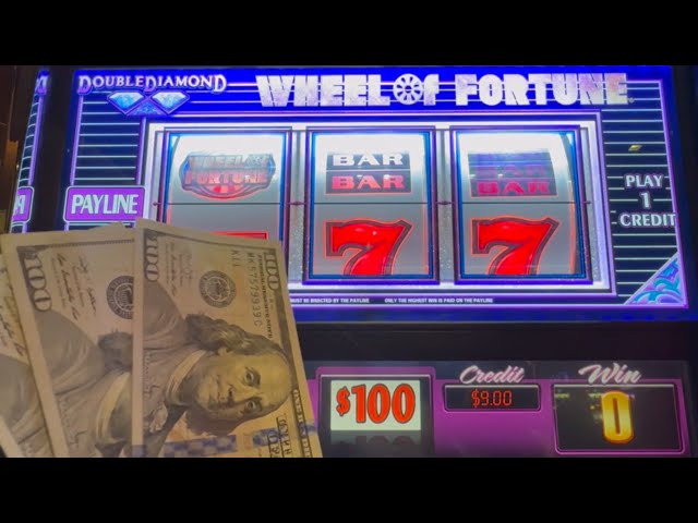 $100 Wheel of Fortune plus So Many Jackpots on Old School Pinball Slots!