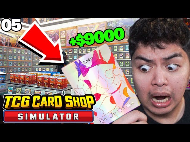 $9000 SWERTE CARD! | TCG Card Shop Simulator #5