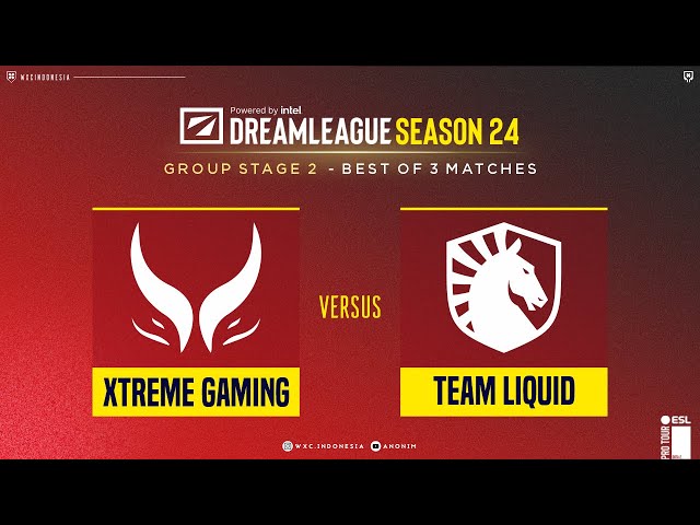 [Bahasa ID] Liquid vs Xtreme Gaming – Group Stage 2 Bo3 -DreamLeague S24 @anonimdt @Dreamocell